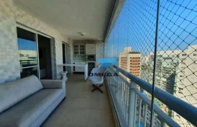Vista para o mar - apartamento com 3 dormitórios sendo 1 suíte à venda - jardim astúrias - guarujá/sp