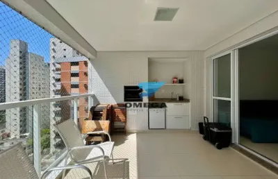 Novo com varanda gourmet - apartamento com 3 dormitórios à venda na praia das pitangueiras