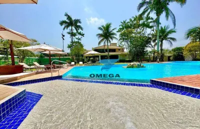 Casa com 5 suítes à venda - quadra - piscina - 3 mil metros de terreno - jardim acapulco - guarujá/sp
