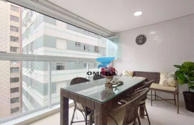 Novo com varanda gourmet - apartamento com 2 dormitórios à venda na praia das pitangueiras, guarujá.