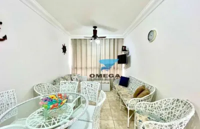 Apartamento com 3 dormitórios, vista mar  à uma quadra do mar, à venda na praia das pitangueiras - guarujá/sp