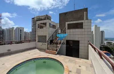 Cobertura duplex à venda em pitangueiras perto da praia com piscina e vaga