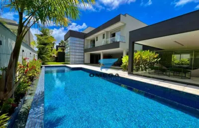 Alto padrão - casa nova com 7 suítes à venda - por r$ 12.000.000 - jardim acapulco - guarujá/sp