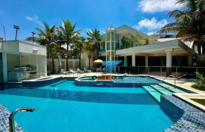 Aparatosa casa em  condomínio fechado - com 8 dormitórios sendo 6 suítes à venda - jardim acapulco - guarujá/sp. confira!