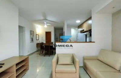 Perto do mar - flat com varanda e 2 dormitórios à venda na praia das pitangueiras - guarujá/sp