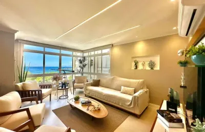 Apartamento à venda, 133 m² por r$ 1.000.000,00 - pitangueiras - guarujá/sp