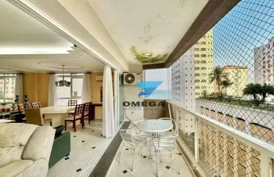Apartamento vista mar à venda na praia das pitangueiras no guarujá i omega imoveis