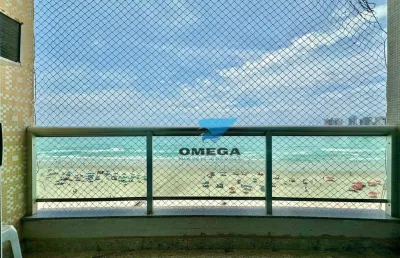 Apartamento vista mar à venda na praia das pitangueiras no guarujá i omega imoveis