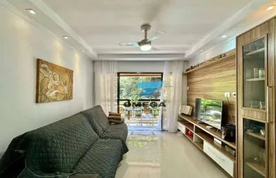 Apartamento reformado à venda na praia das pitangueiras em guarujá | omega imóveis