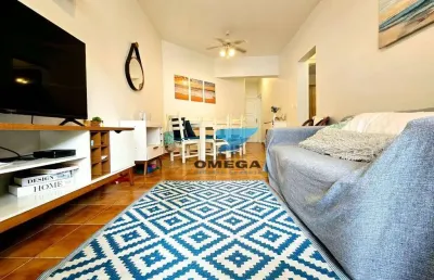 Apartamento à venda na praia das astúrias no guarujá i omega imoveis
