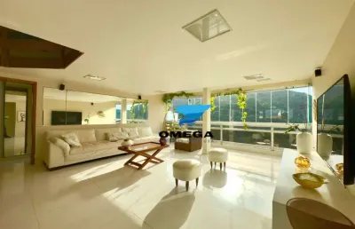 Apartamento beira mar à venda na praia das pitangueiras no guarujá i omega imoveis