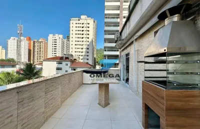 Cobertura à venda nas pitangueiras no guarujá | omega imóveis