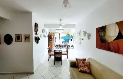 Apartamento à venda na praia do tombo - guarujá/sp  - omega imóveis