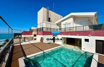 Cobertura à venda no tombo no guarujá | omega imóveis