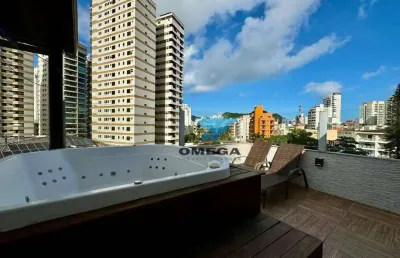 Cobertura à venda na astúrias no guarujá | omega imóveis