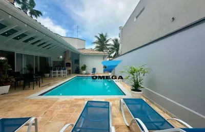 Casa à venda em condomínio jardim acapulco no guarujá | omega imóveis
