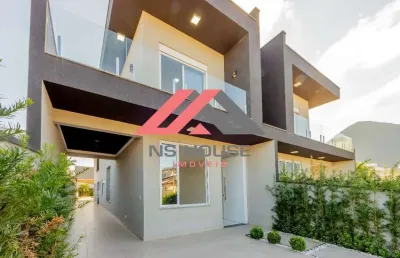 Casa em condomínio fechado com 4 quartos à venda na morada praia, bertioga  por r$ 1.490.000