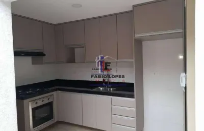 Apartamento com 2 dormitórios à venda, 56 m² por r$ 425.000,00 - vila scarpelli - santo andré/sp