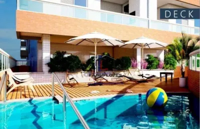 Apartamento com 2 dormitórios à venda, 76 m² por r$ 372.000,00 - vila guilhermina - praia grande/sp