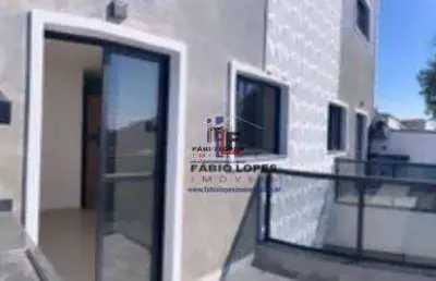Cobertura com 2 dormitórios à venda, 96 m² por r$ 450.000,00 - vila humaitá - santo andré/sp