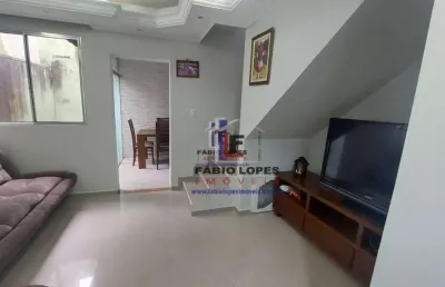 Casa com 2 dormitórios à venda, 65 m² por r$ 265.000,00 - jardim vila rica - santo andré/sp