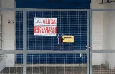 Salão para alugar, 45 m² por r$ 3.000/mês - vila palmares - santo andré/sp