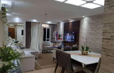 Apartamento com 3 dormitórios à venda, 134 m² por r$ 760.000,00 - vila caminho do mar - são bernardo do campo/sp