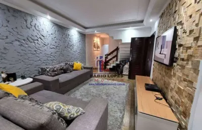 Sobrado com 3 dormitórios à venda por r$ 790.000,00 - parque oratório - santo andré/sp