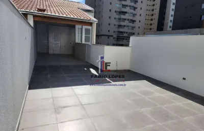 Linda cobertura á venda / bairro campestre / santo andré / sp