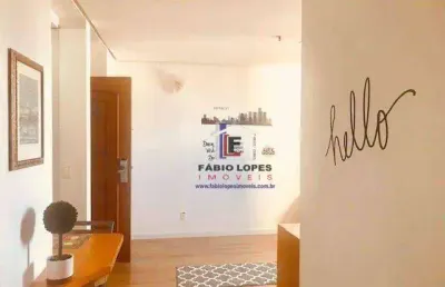 Flat com 1 quarto à venda na Avenida Portugal, Vila Bastos, Santo André