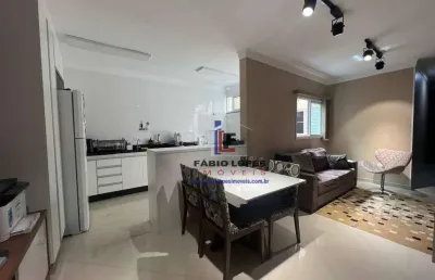 Apartamento com 3 dormitórios à venda, 84 m² por r$ 500.000,00 - vila scarpelli - santo andré/sp