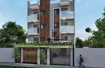 Apartamento cobertura sem condominio com elevador - a venda - bairro campestre - santo andre (sp)