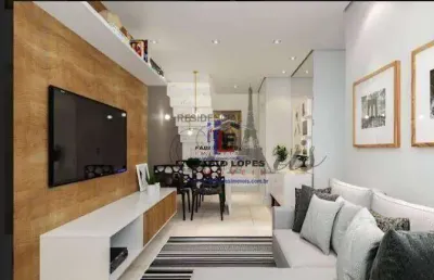 Apartamento com 2 dormitórios à venda, 100 m² por r$ 340.000,00 - vila príncipe de gales - santo andré/sp