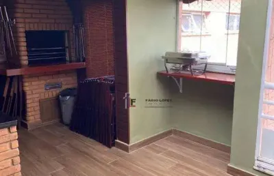 Cobertura duplex - á venda - casa branca - santo andré/sp