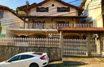 São 2 casas à venda, 328 m²  - chácara do paraíso - nova friburgo/rj