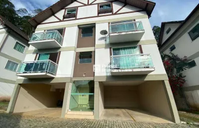 Apartamento duplex à venda, 171 m² por r$ 590.000,00 - cônego - nova friburgo/rj