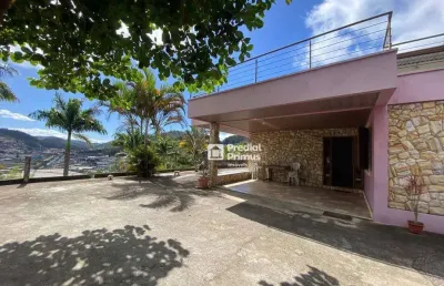 Maravilhosa casa com 2 dormitórios à venda por r$ 820.000 - granja mimosa - nova friburgo/rj