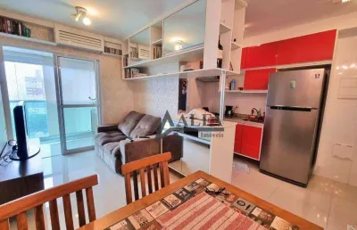 ** deseo tatuapé - lindo studio em andar alto c/ varanda gourmet próx. ao metrô carrão - 1 vaga **