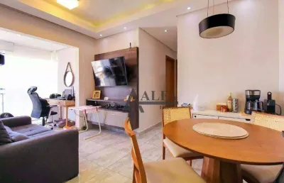 ** anália park - oportunidade - maravilhoso apto. em andar alto c/ varanda gourmet - 1 vaga **