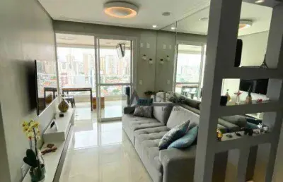 ** red tatuapé - o p o r t u n i d a d e - cinematográfico apartamento em andar alto c/ ampla varanda gourmet **
