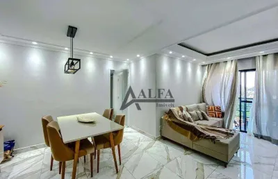 ** montjuic - excelente apartamento em andar alto próximo ao shopping anália franco **