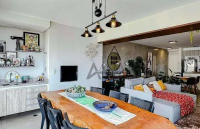 ** emotion moóca - excelente apartamento em andar alto c/ ampla varanda gourmet c/ churrasqueira **