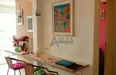 ** fantastique - lindo apartamento c/ ampla varanda gourmet c/ churrasqueira **