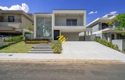 Sobrado à venda em campinas, loteamento mont blanc residence, com 4 suítes, com 450 m²