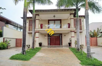Sobrado à venda em campinas, loteamento mont blanc residence, com 5 suítes, com 650 m²