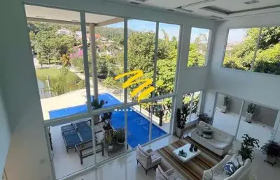 Sobrado à venda e para alugar em vinhedo, condomínio estância marambaia, com 4 suítes, com 680 m²