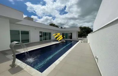 Sobrado à venda em vinhedo, condomínio estância marambaia, com 4 suítes, com 519 m²