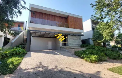 Sobrado à venda em campinas, alphaville dom pedro, com 4 suítes, com 364.46 m²