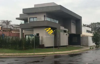 Sobrado à venda em paulínia, parque brasil 500, com 3 suítes, com 350 m², residencial villa lobos