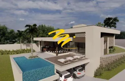 Sobrado à venda em campinas, swiss park, com 3 suítes, com 253 m², swiss park geneve